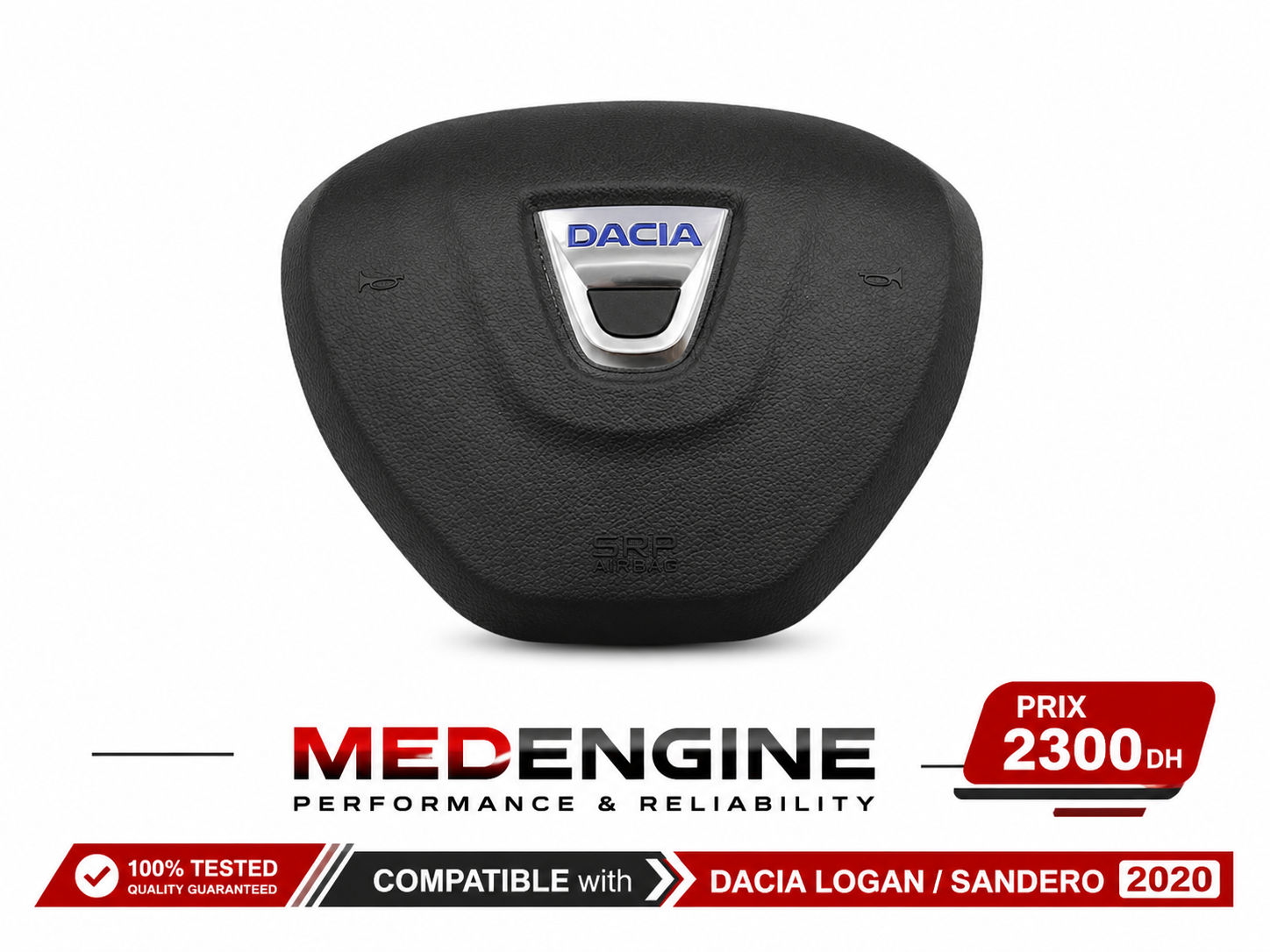 AIRBAG DE VOLANT DACIA-LOGAN/SANDERO 2020