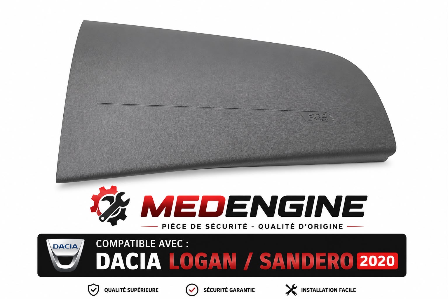 AIRBAG DE TABLEAU DACIA-LOGAN/SANDERO 2020